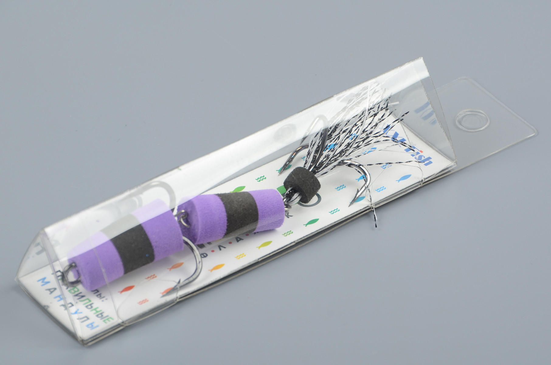 Приманка джиговая XXL Fish, Мандула Флажок, мод.№1, 90мм #ФЧ