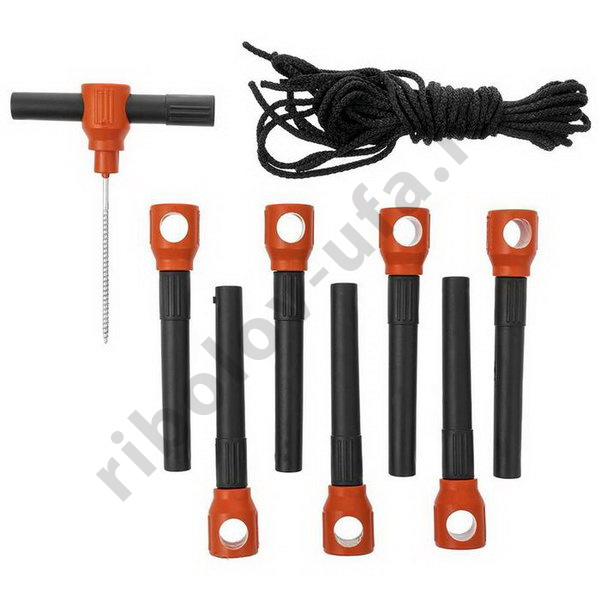 Палатка зимняя Куб Helios 1.5x1.5 (orange lumi/gray)