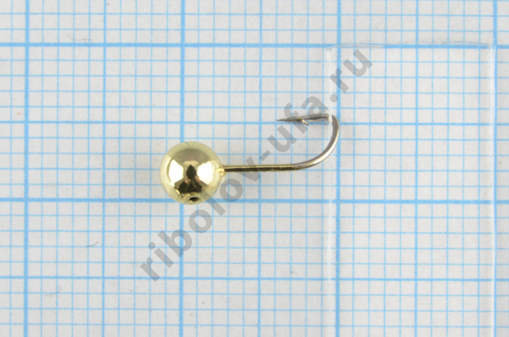 Мормышка литая Marlins Шар 4мм (0,36гр) кр. Crown золото 7000-203