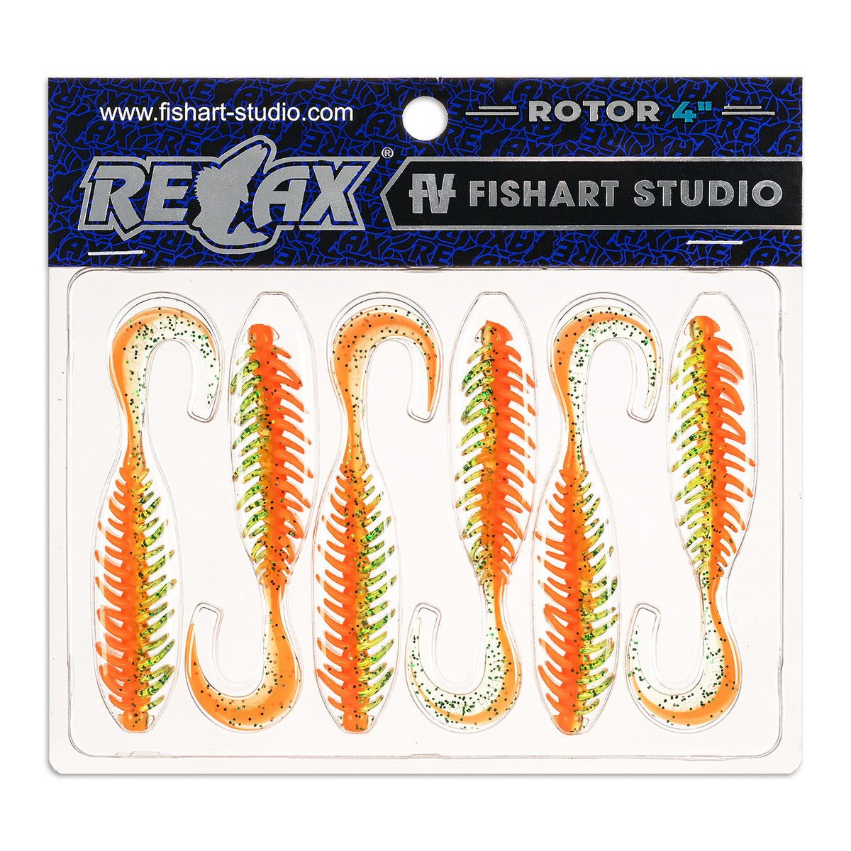 Силиконовая приманка Relax Rotor 4in 10см - TL127