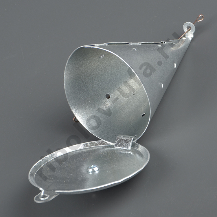 Кормушка зимняя Перцев металл. Конус большая, огрузка 225 гр