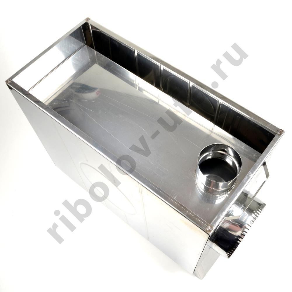 Печь для походной бани нерж.сталь 0,5/0,8мм в сумке