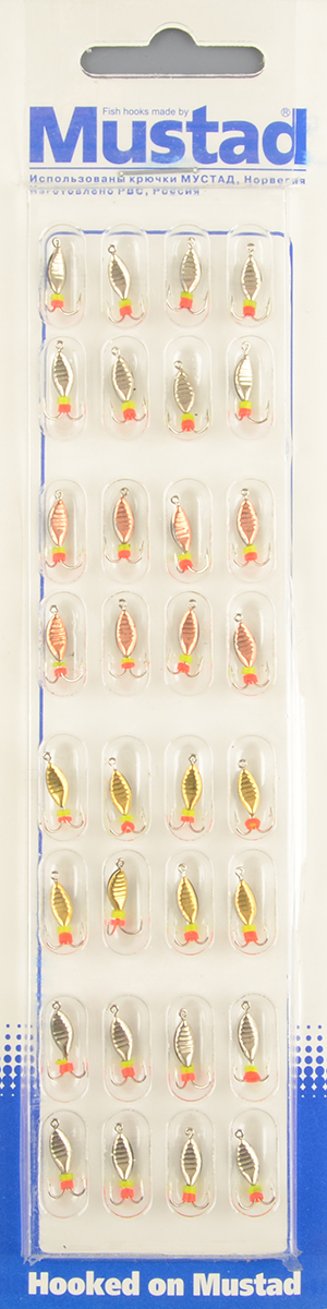 Набор мормышек РВС тип 2 700 Коза (уп.32шт)