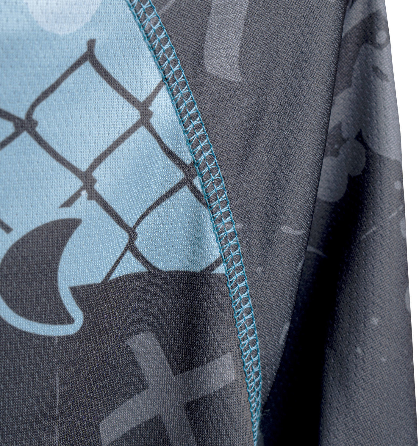 Лонгслив с капюшоном Volga Baits Narval Street Art Graphite р52