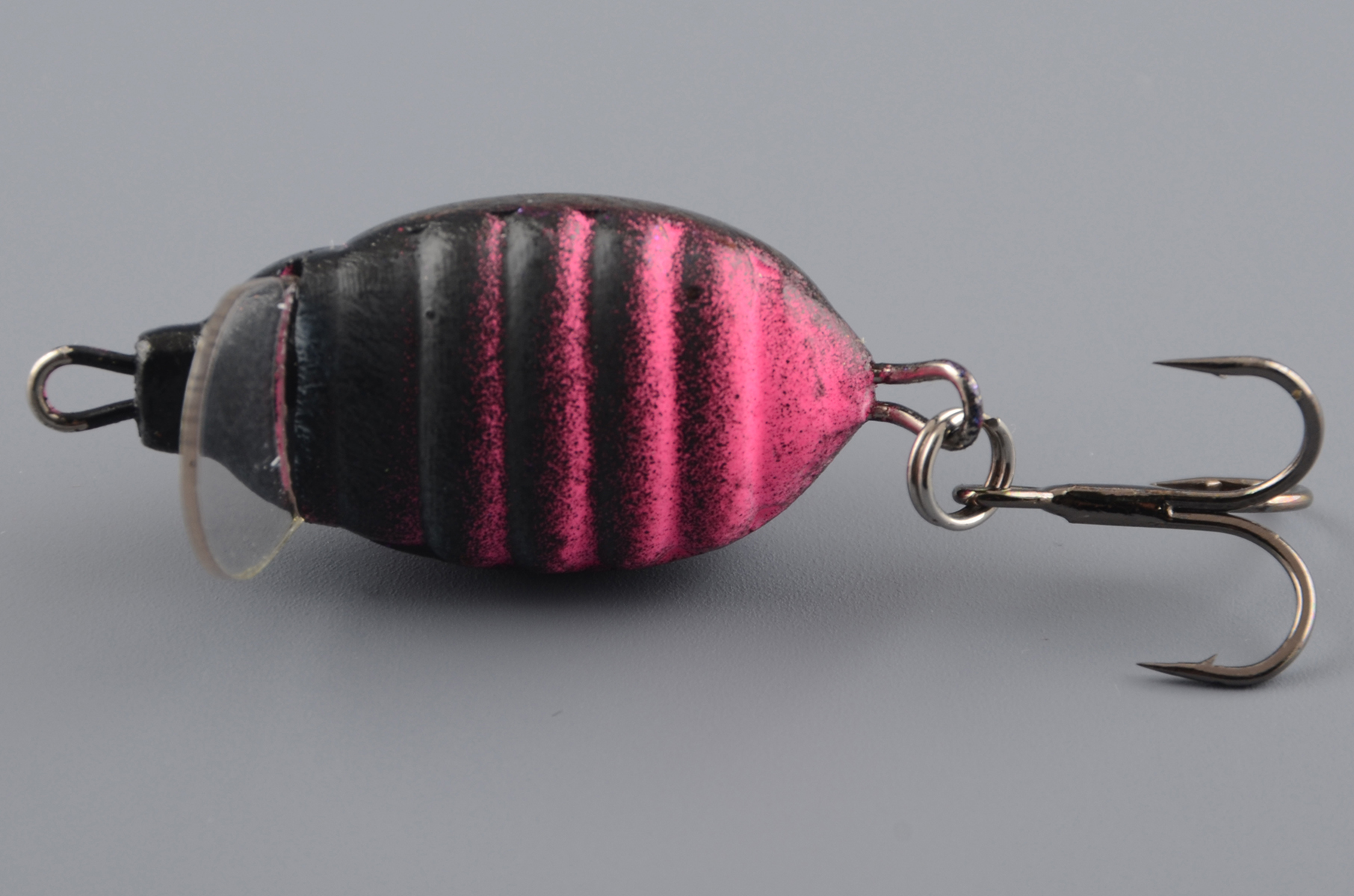 Воблер Белоречье Кренк Жук 3D 2гр тройник №10, цв. 2143