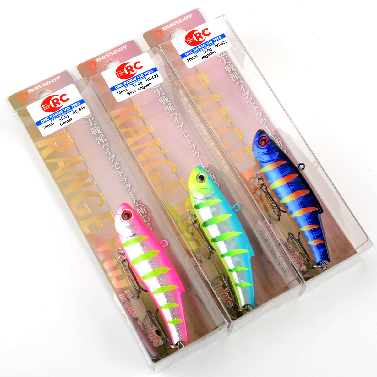 Виб Bassday Range Vib 70ES (ORC) 15гр. цв. rc-515