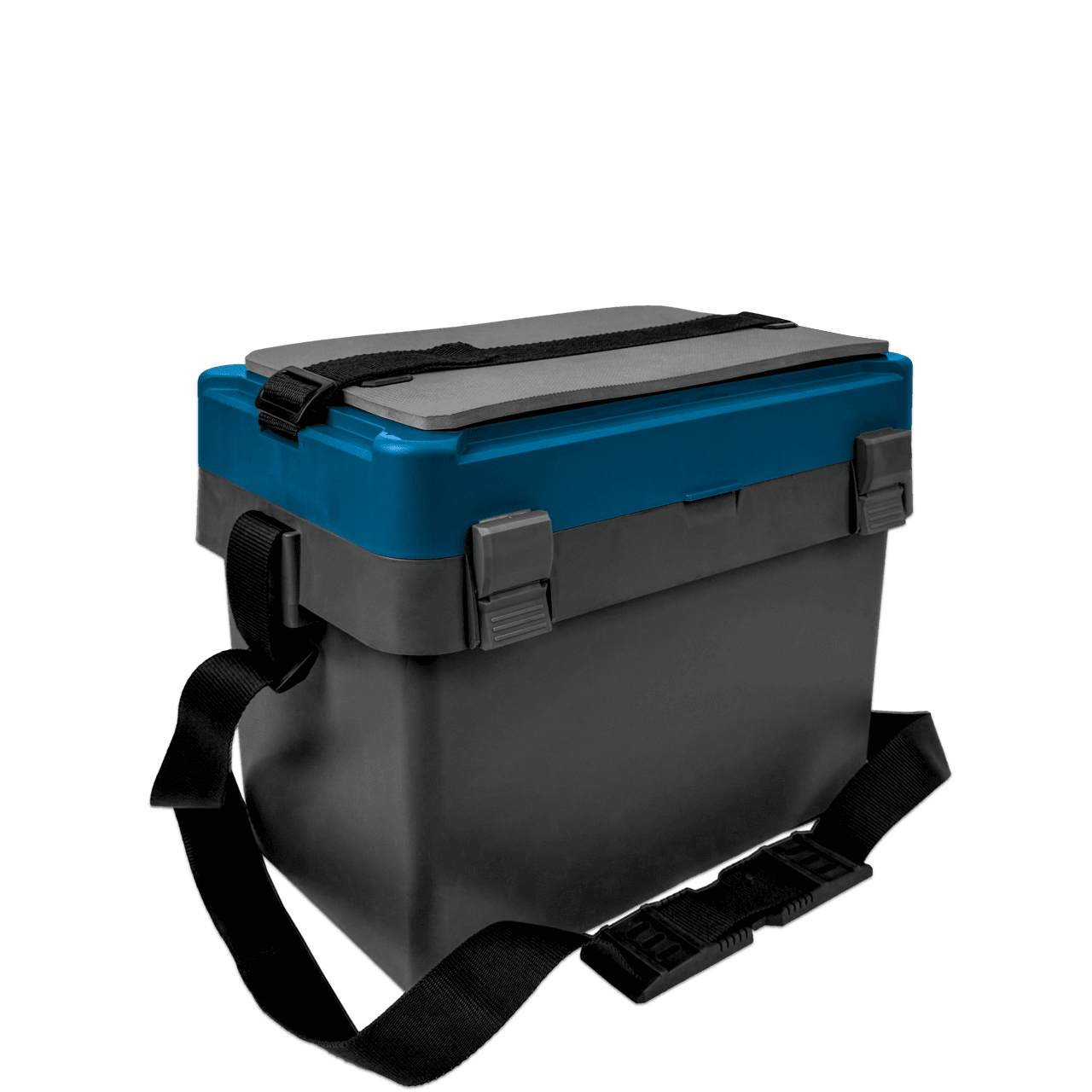 Ящик зимний Fishka Petrov Универсал с ремнем цв. синий 400*260*325