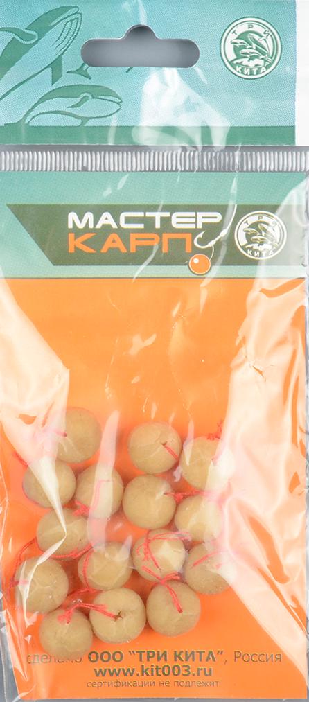 Бойлики Три кита Мастер Карп d.12 мм чеснок (уп/10 шт)