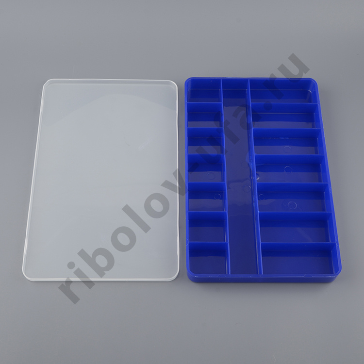 Коробка Trivol Тип-1 для снастей, синяя 230 х 145 х 20мм