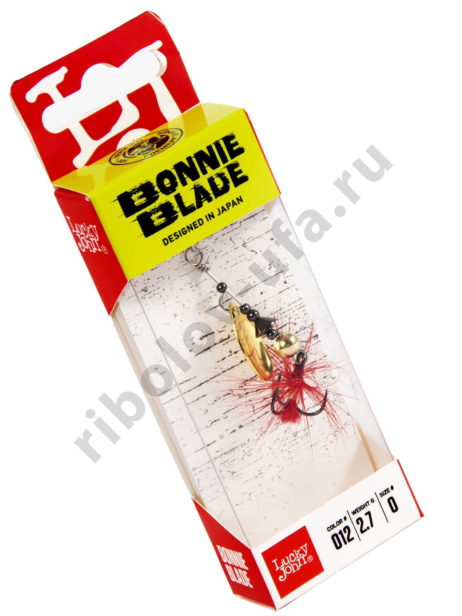 Блесна вращ. Lucky John Bonnie Blade #0, 2.5гр., цв. 012