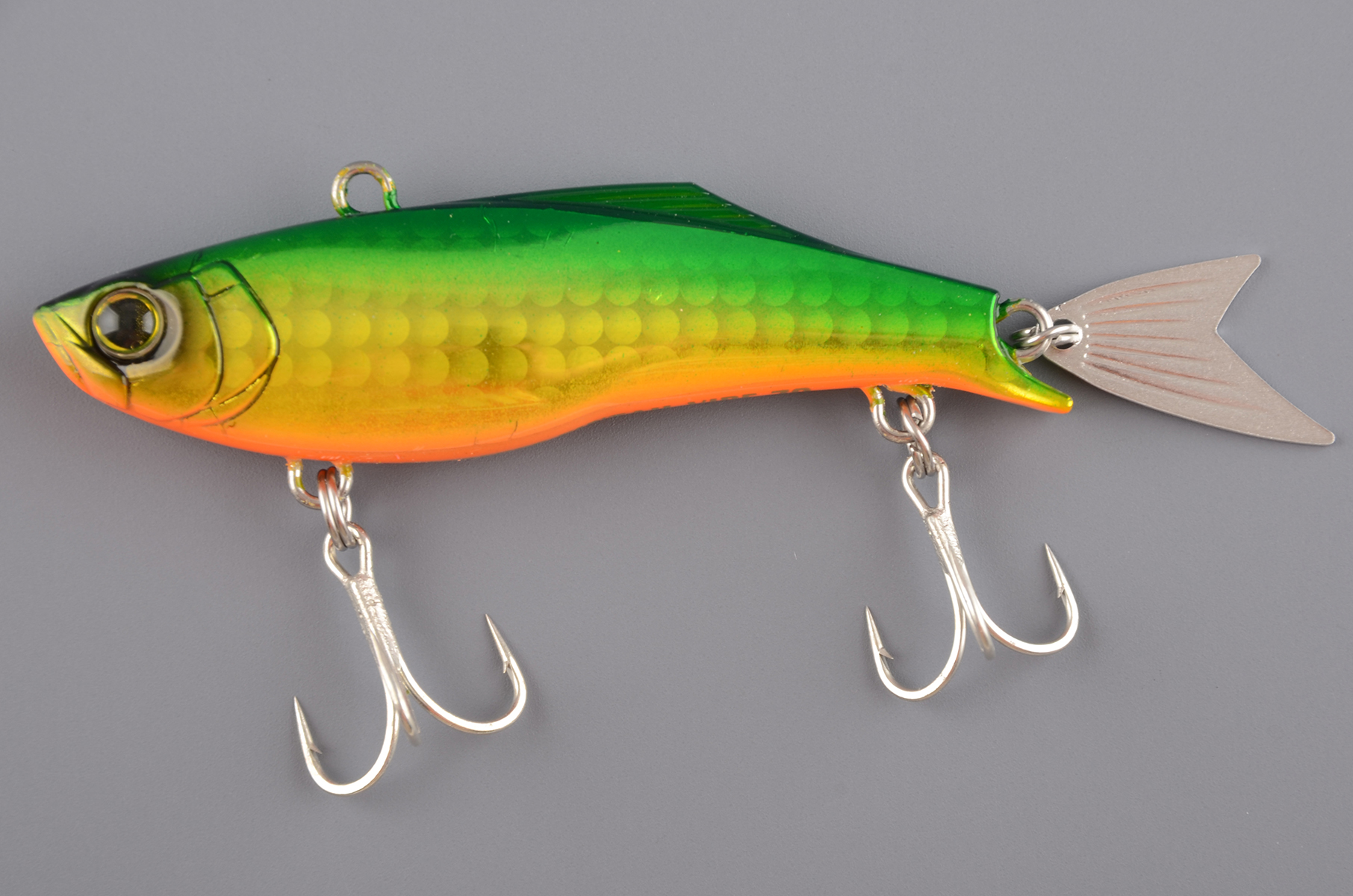 Виб Yo-Zuri  F1186-HGGR Hardcore Fintail Vibe 70, 18г