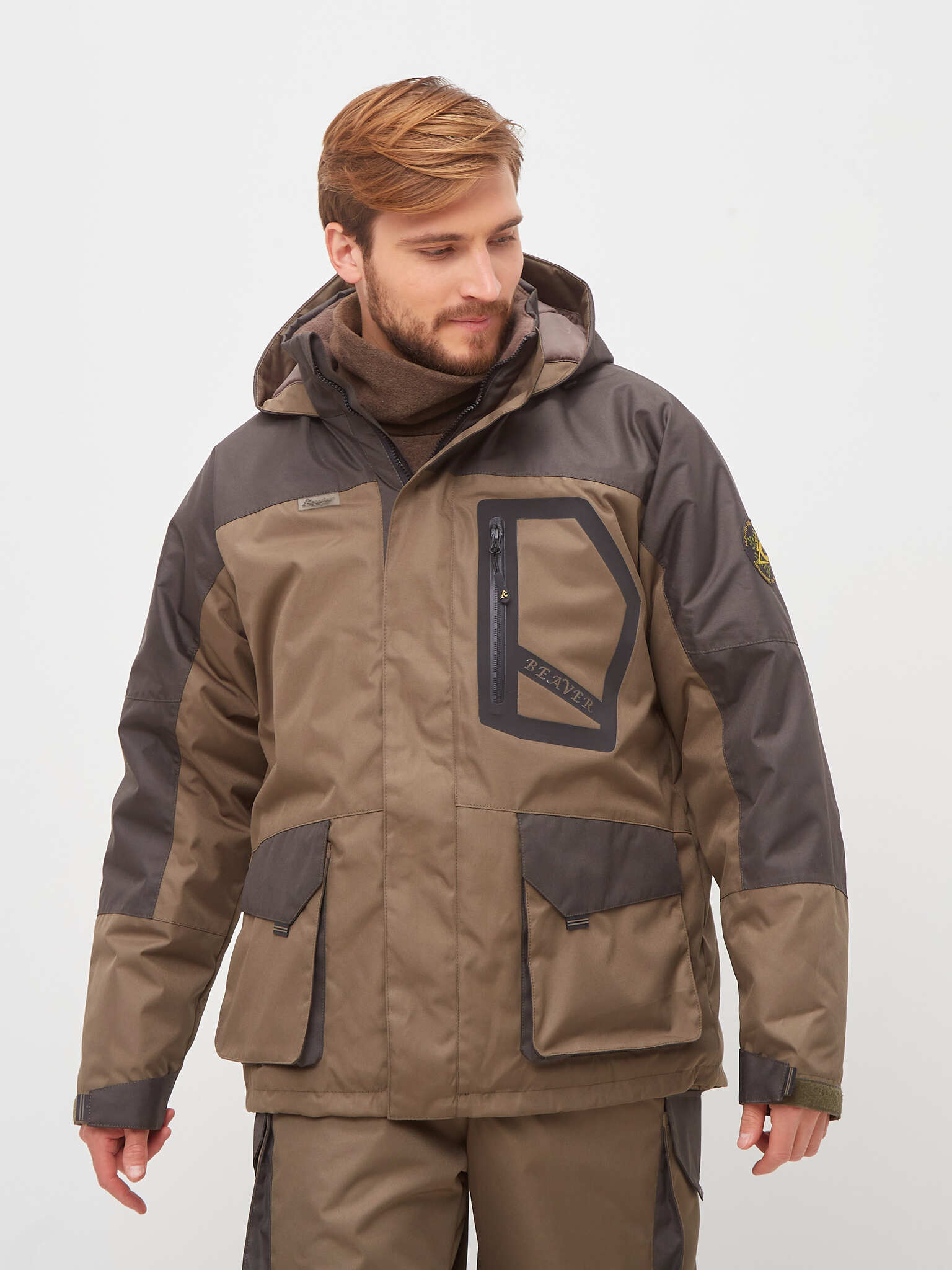 Костюм демисезонный Canadian Camper Beaver Pro (куртка+брюки), цвет khaki, M