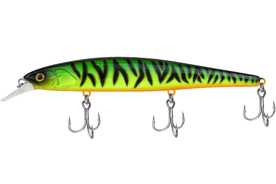 Воблер Jackall Mag Squad дл. 160 мм 33.5гр 0-2м suspend цв.hot tiger