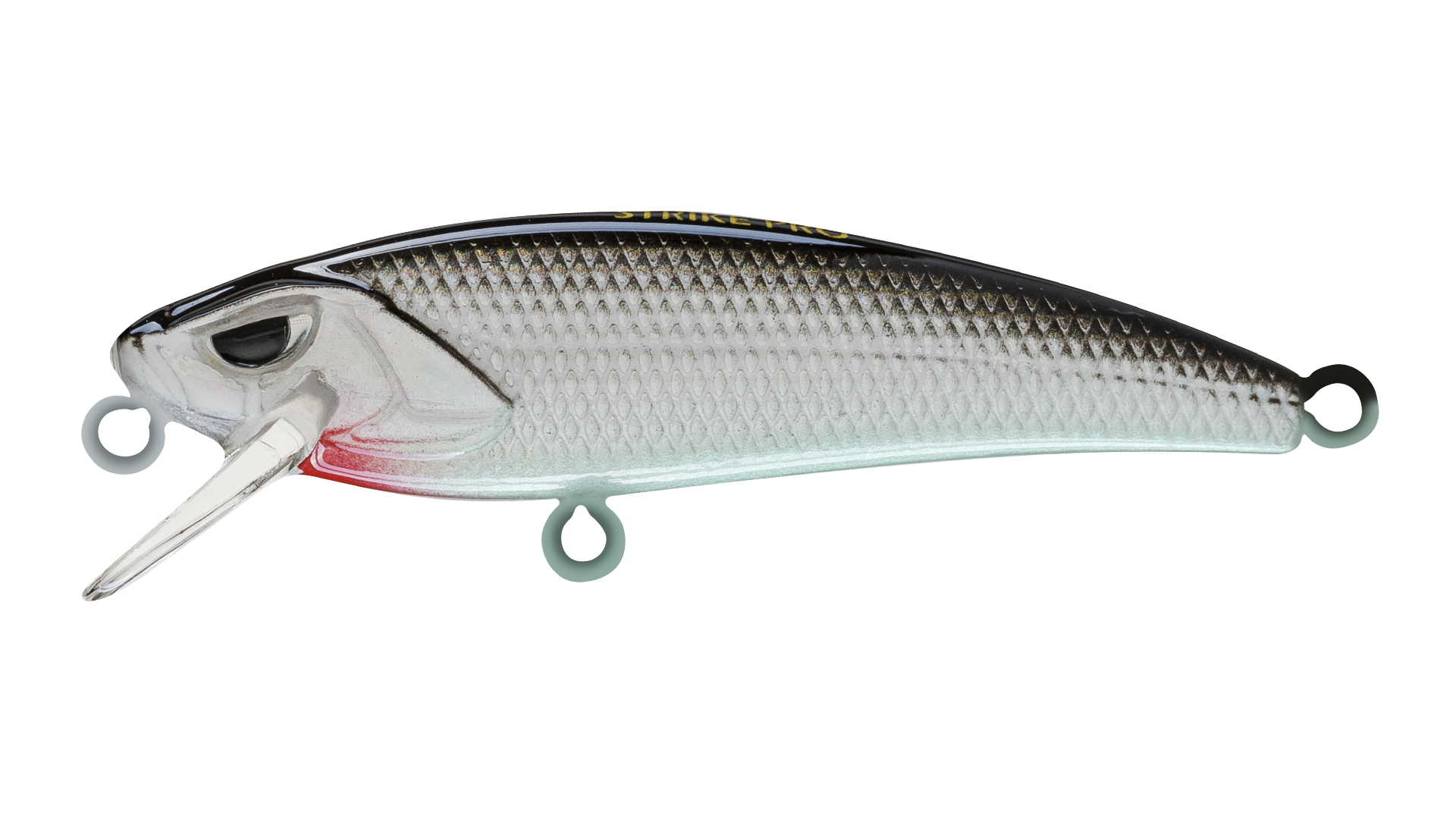 Воблер Strike Pro Gutsy Minnow 45S, 45мм, 2,5гр, загл. 0,5м., тонущий EG-244#A010-EP