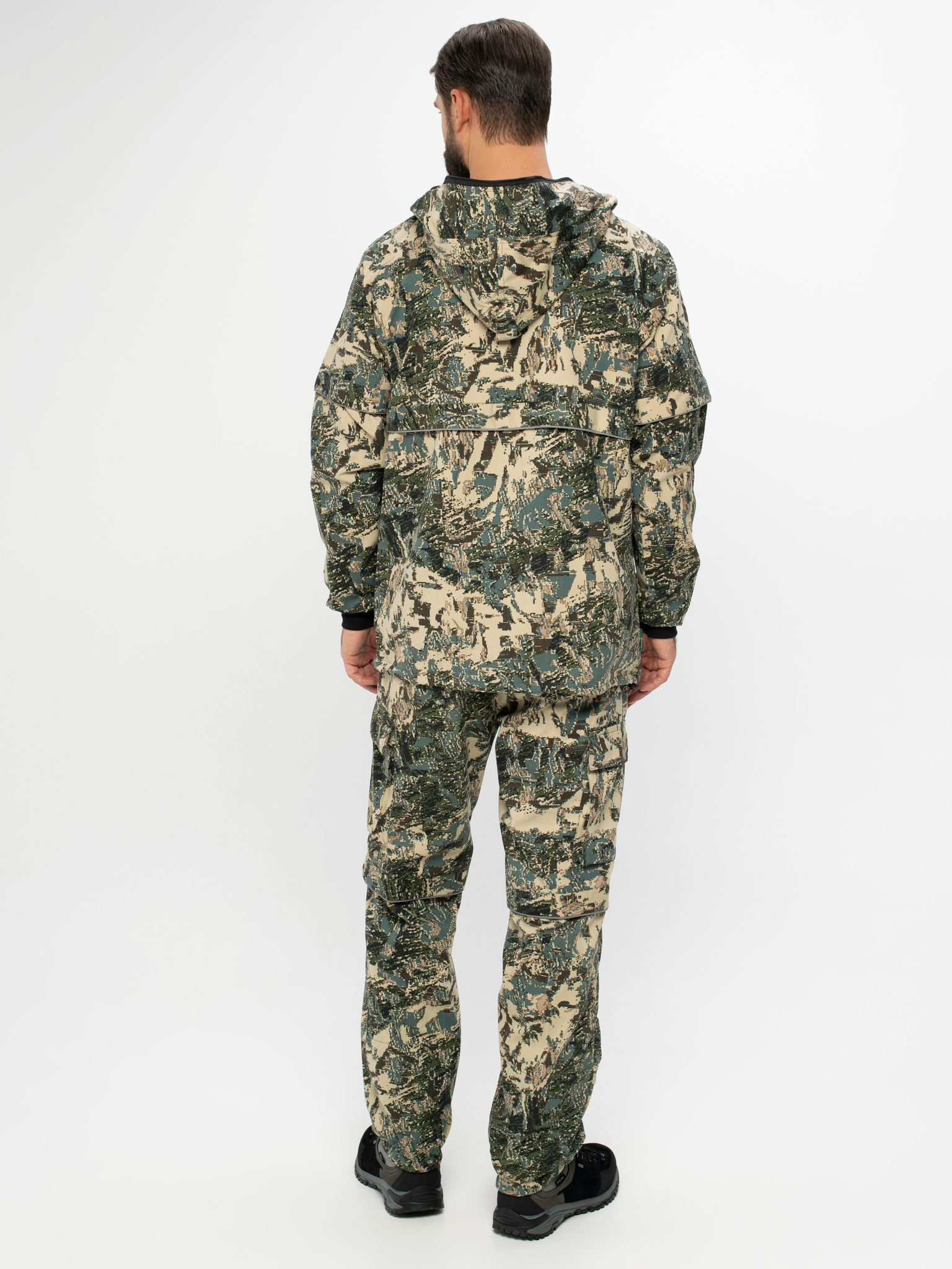 Костюм Huntsman Антигнус-Люкс с ловушк. и пыльн. цв. Лабиринт, тк.Твил-Пич. р.48-50 рост 170-176