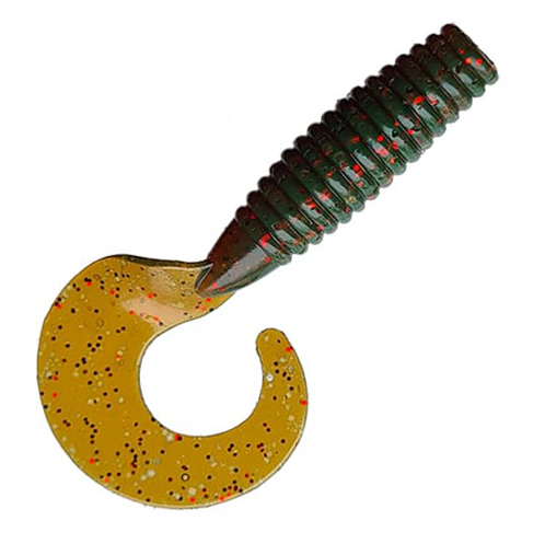 Силиконовая приманка Crazy Fish Angry Spin 1.8in 45мм цв.14 (кальмар)