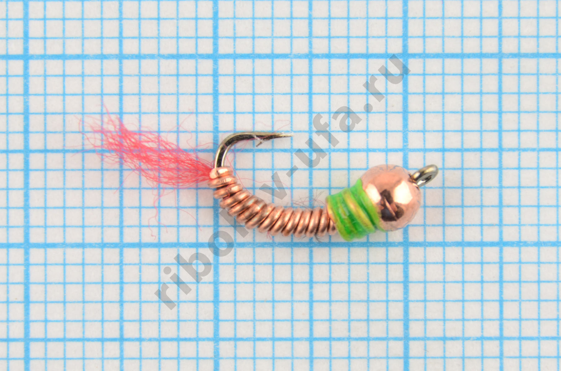 Мормышка вольфрам. Marlins Лесотка 3,5мм 0,45гр. кр.14 цв. Cu