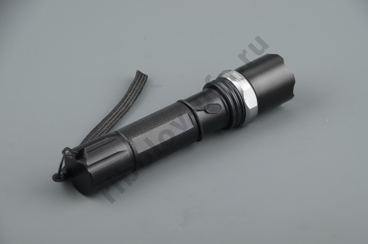 Фонарь ручной светодиодный аккумуляторный zoom 220B+12B К  HL-110