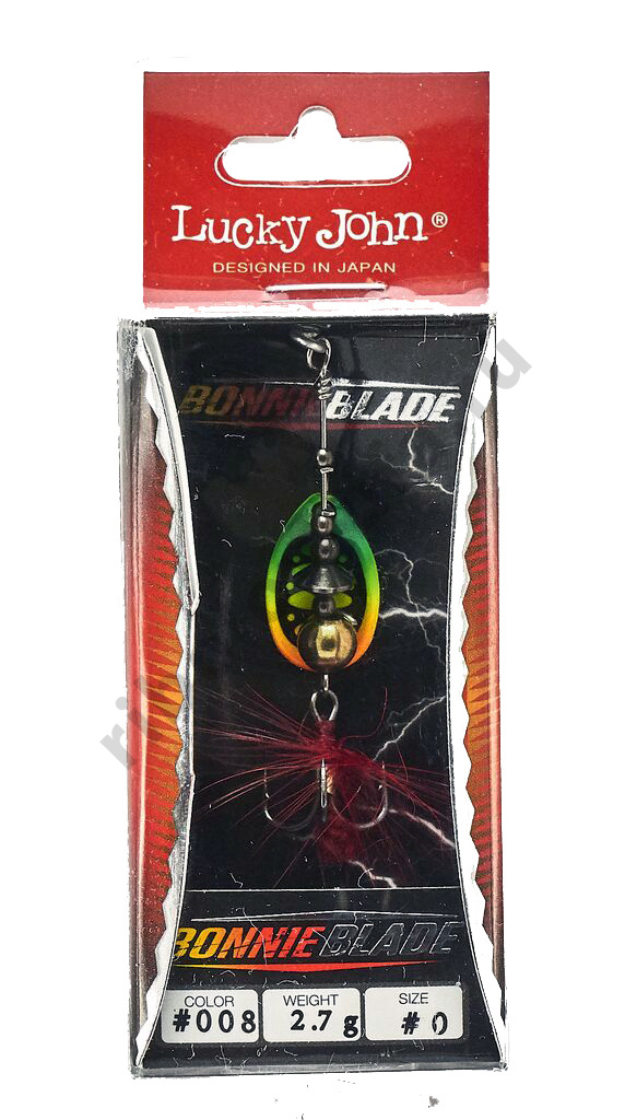 Блесна вращ. Lucky John Bonnie Blade #0, 2.5гр., цв. 008