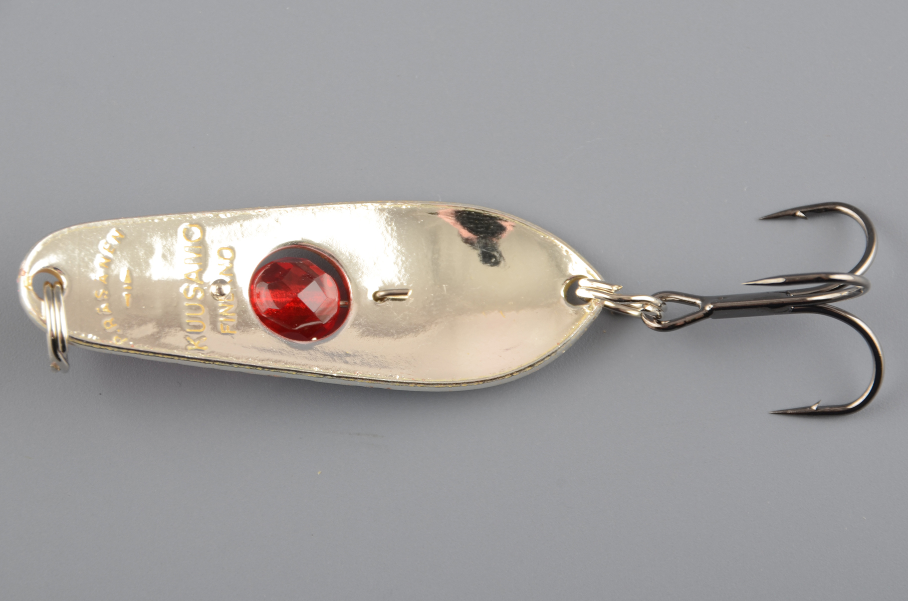 Блесна колеб. Kuusamo Rasanen 50/11 (бусинка) GL/BL/BLU/Pink-S, UV