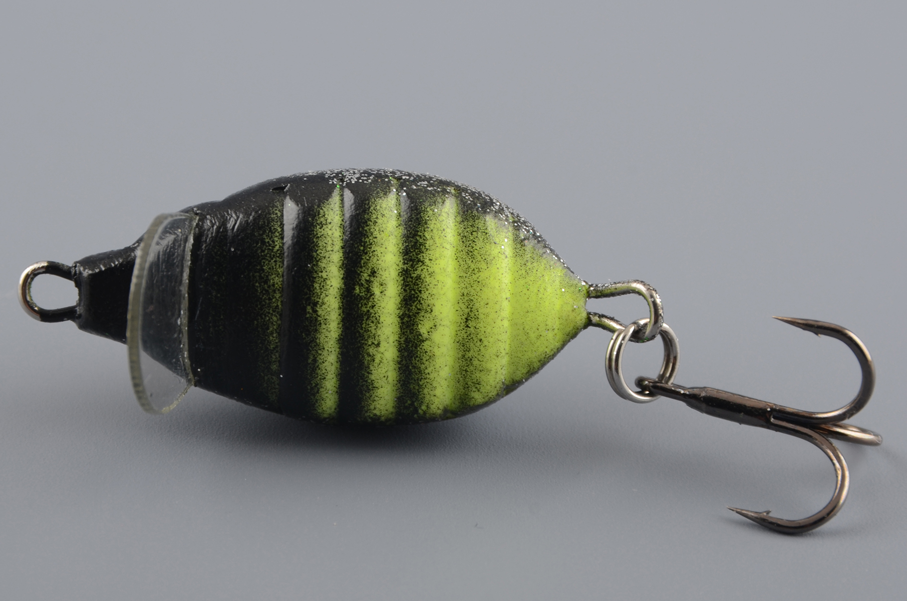 Воблер Белоречье Кренк Жук 3D 2гр тройник №10, цв. 2502