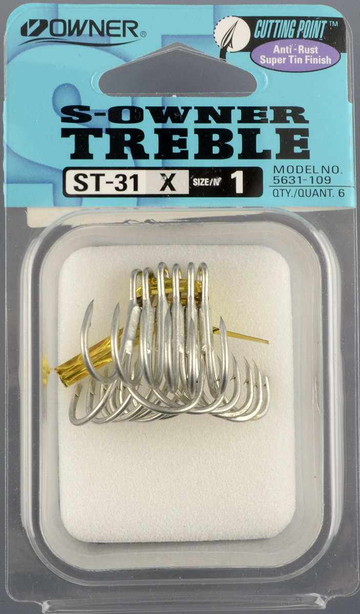 Крючок-тройник Owner ST-31TN №01