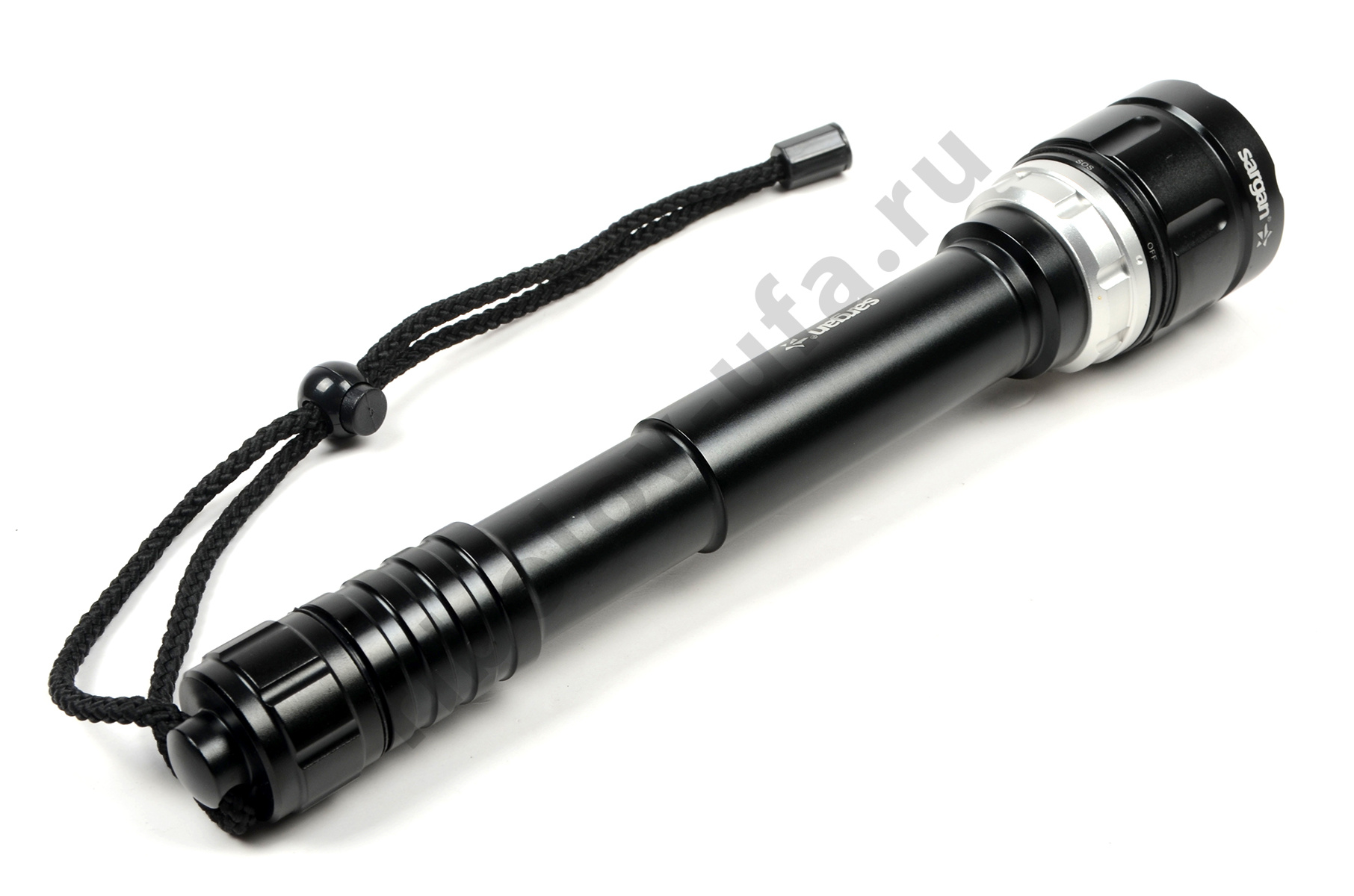 Фонарь подводный Sargan Беркут X2 700 люмен, алюминиевый корпус, 2 аккум. 18650 свет желтый