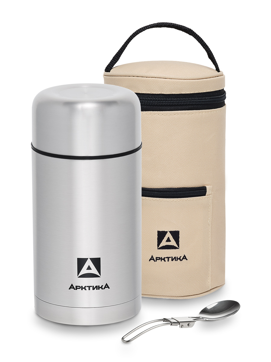 Термос Арктика 301-1000А с широким горлом 1,0л в чехле