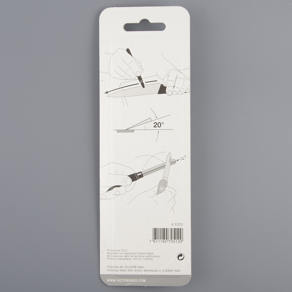 Точилка для пероч.ножей Victorinox Dual-Knife 140мм черный/красный