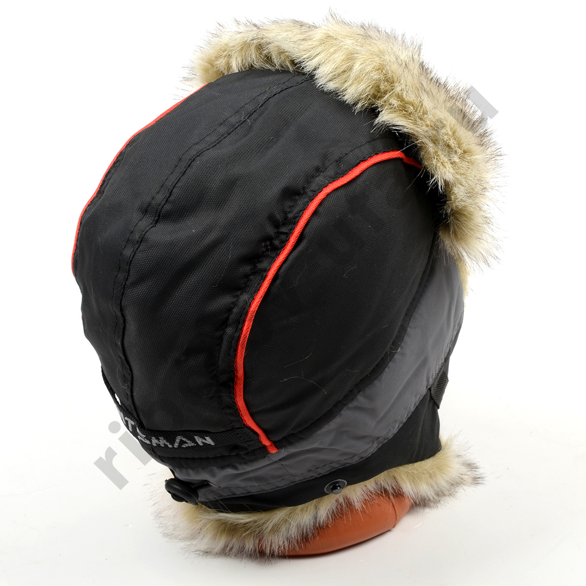 Шапка-ушанка Huntsman Siberia цв. Серый/черный, тк.Breathable р. 56-58