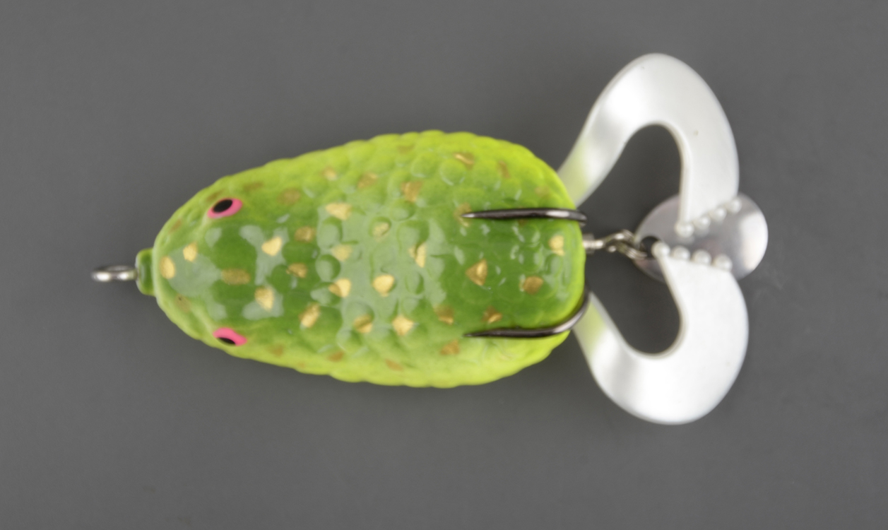 Лягушка незацепляйка Kosadaka оснащ. плав. спиннер LF17 50мм 12гр цв. C33