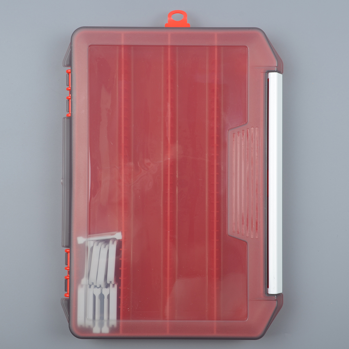 Коробка Kosadaka 21*14.5*2.5см для приманок, красная TB-S39-R