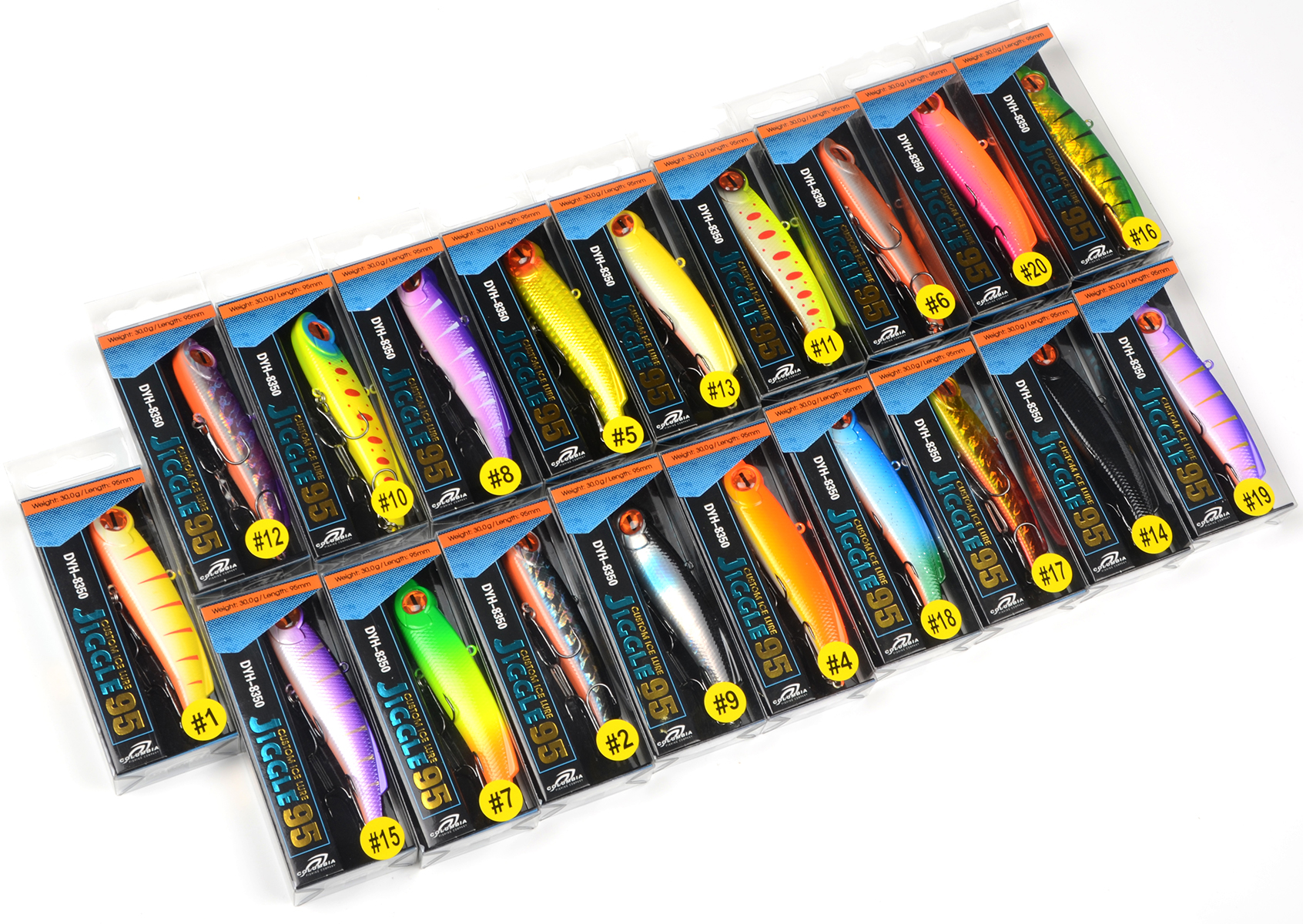 Виб Columbia Jiggle 95 30гр. цв. 20