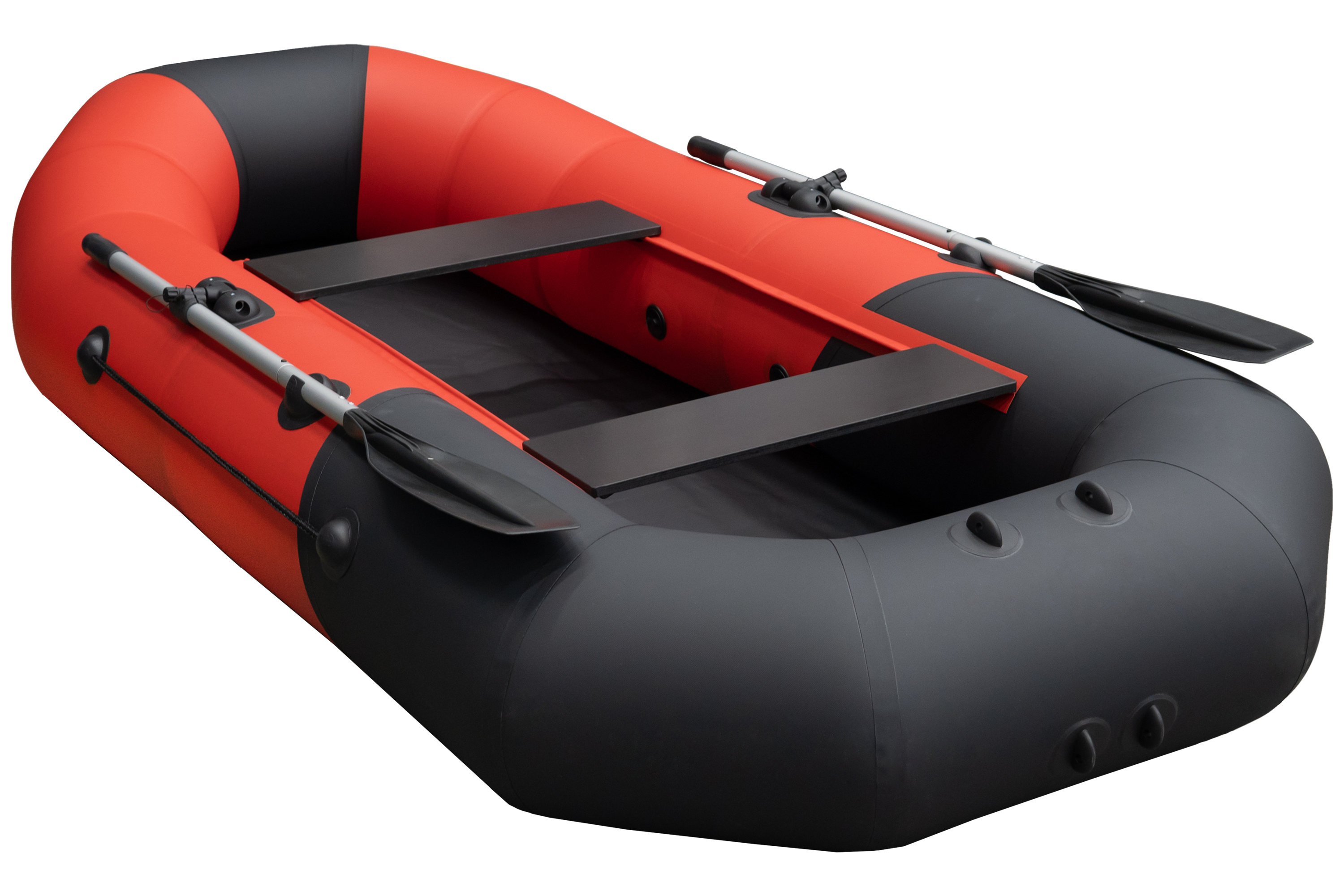 Лодка Таймень NX 270 комби красный/черный