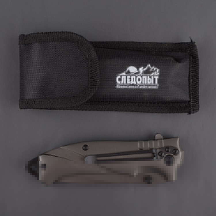 Нож туристический Следопыт , дл.клинка 100мм (в чехле) PF-PK-10