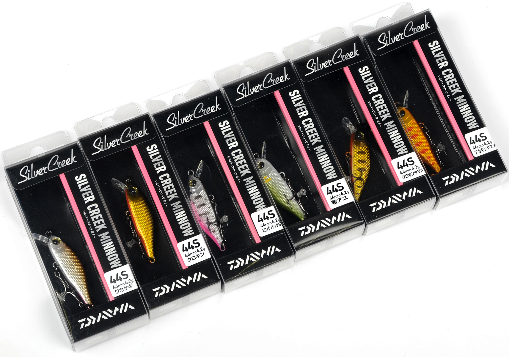Воблер Daiwa Silver Creek Minnow 44S  4.2гр.  4.4см   0,3-0,5м  Wakasagi