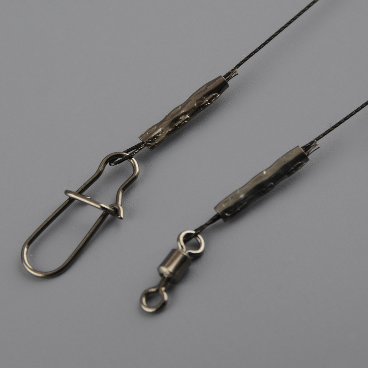 Набор поводков сталь Crazy Brothers троллинг 7 нитей 80см/17кг (2 шт/уп) 