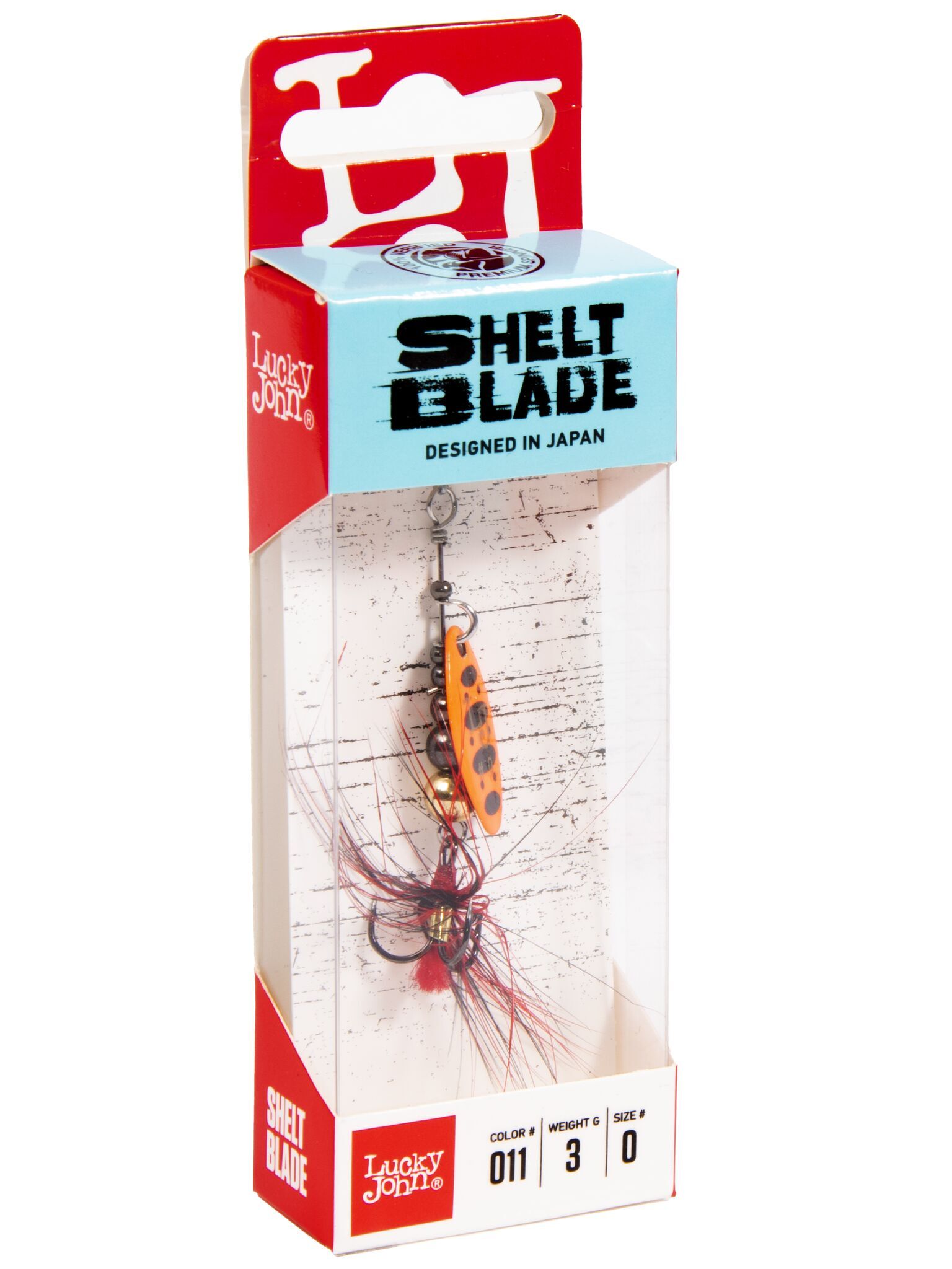 Блесна вращ. Lucky John Shelt Blade 00 03.0 г цв. 011