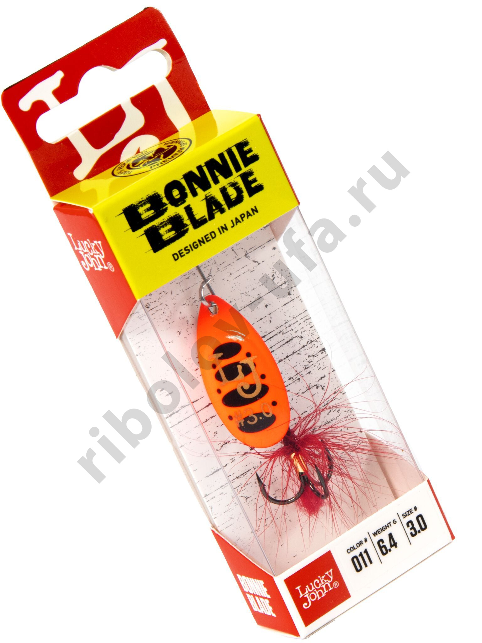 Блесна вращ. Lucky John Bonnie Blade #03, 6.4гр., цв. 011