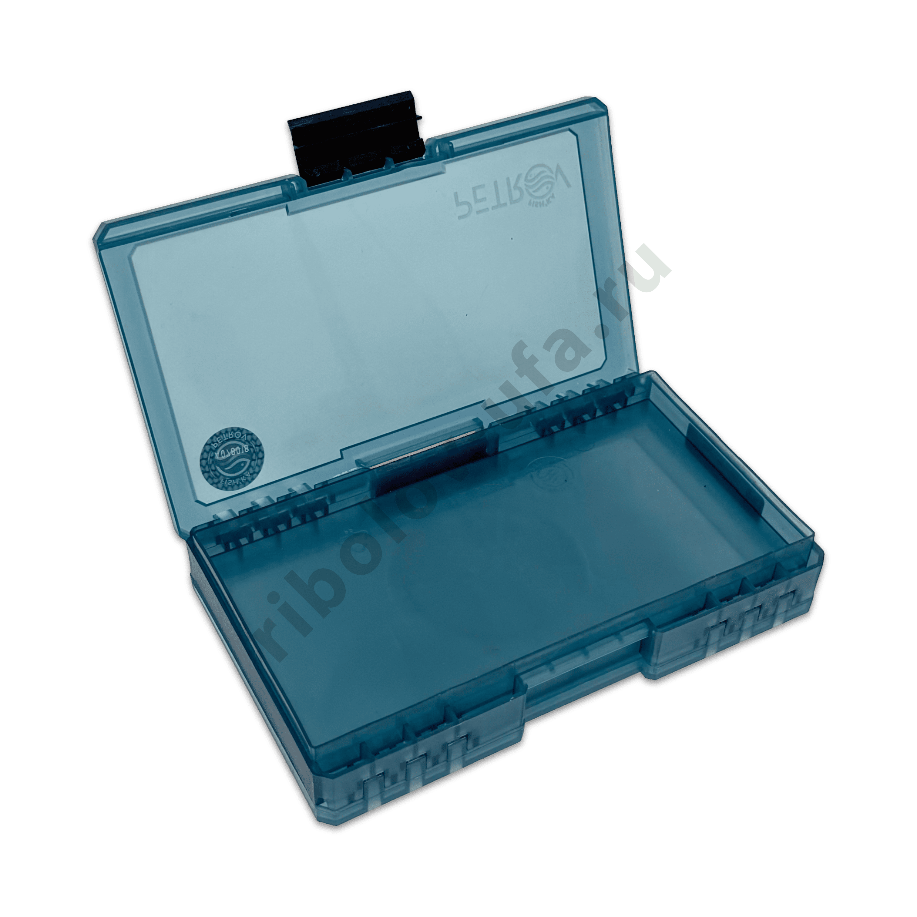 Коробка Fishka Petrov Оснастка двусторонняя тонированная 165*98*30мм