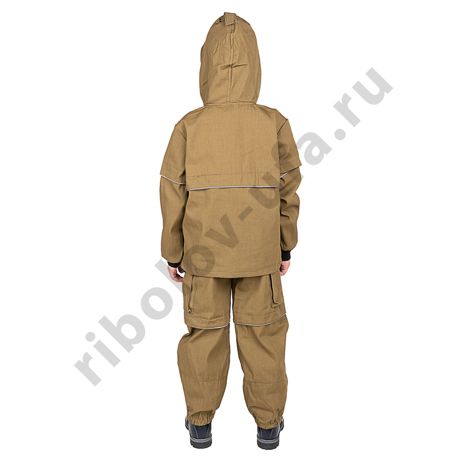 Костюм детс Huntsman Антигнус-Люкс с ловушк. и пыльн. цв.Хаки тк. Палатка р.28-30 рост 110-116