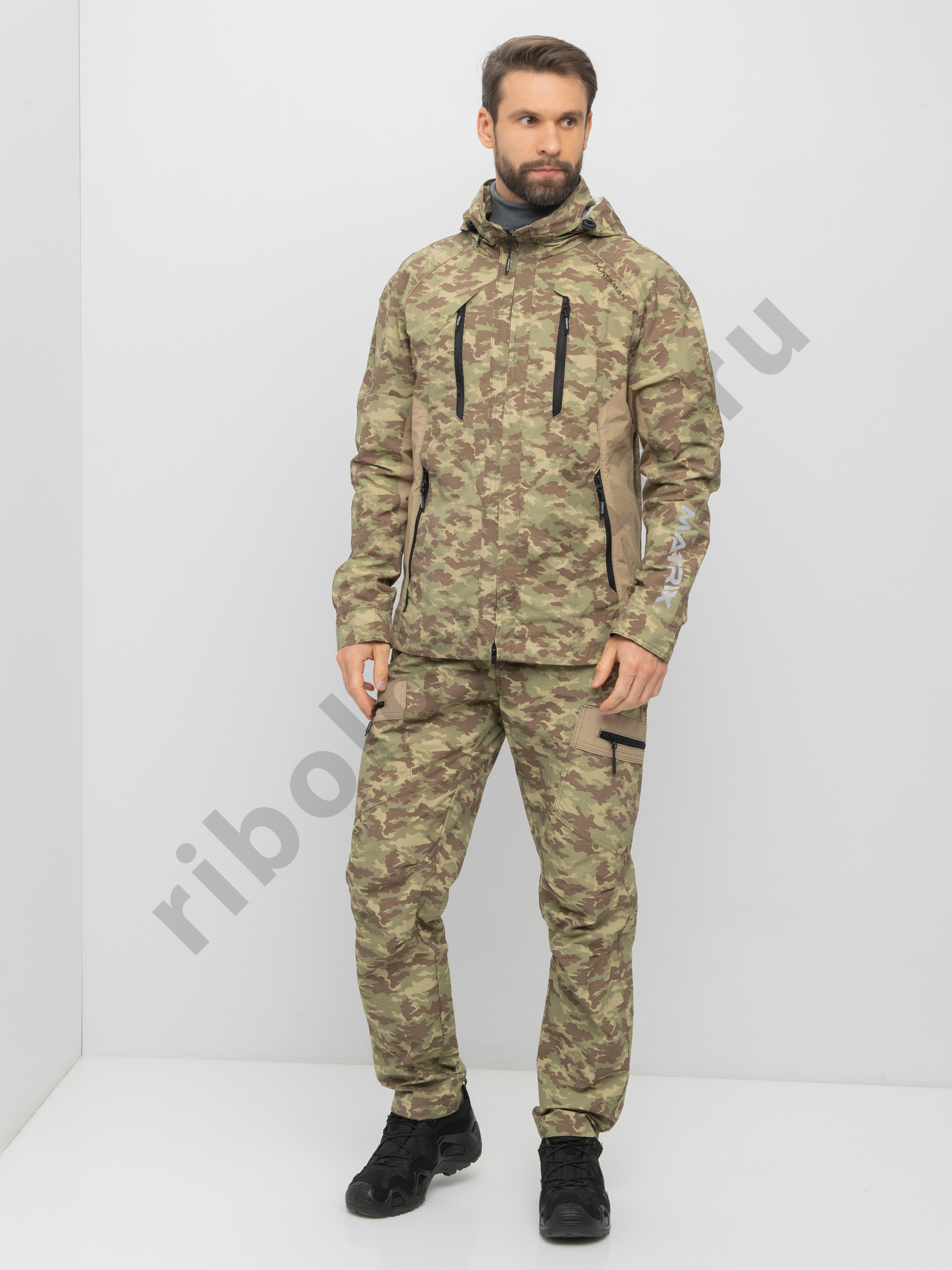 Костюм летний Матрица ткань Nylon Cotton Рип-Стоп цвет КМФ (MV-23) (Размер: 48-50, Рост: 170-176)