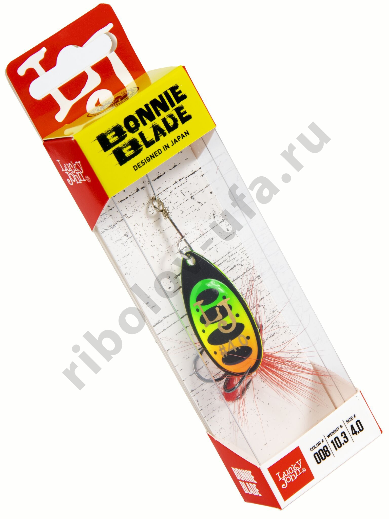 Блесна вращ. Lucky John Bonnie Blade #04, 10.3гр., цв. 008