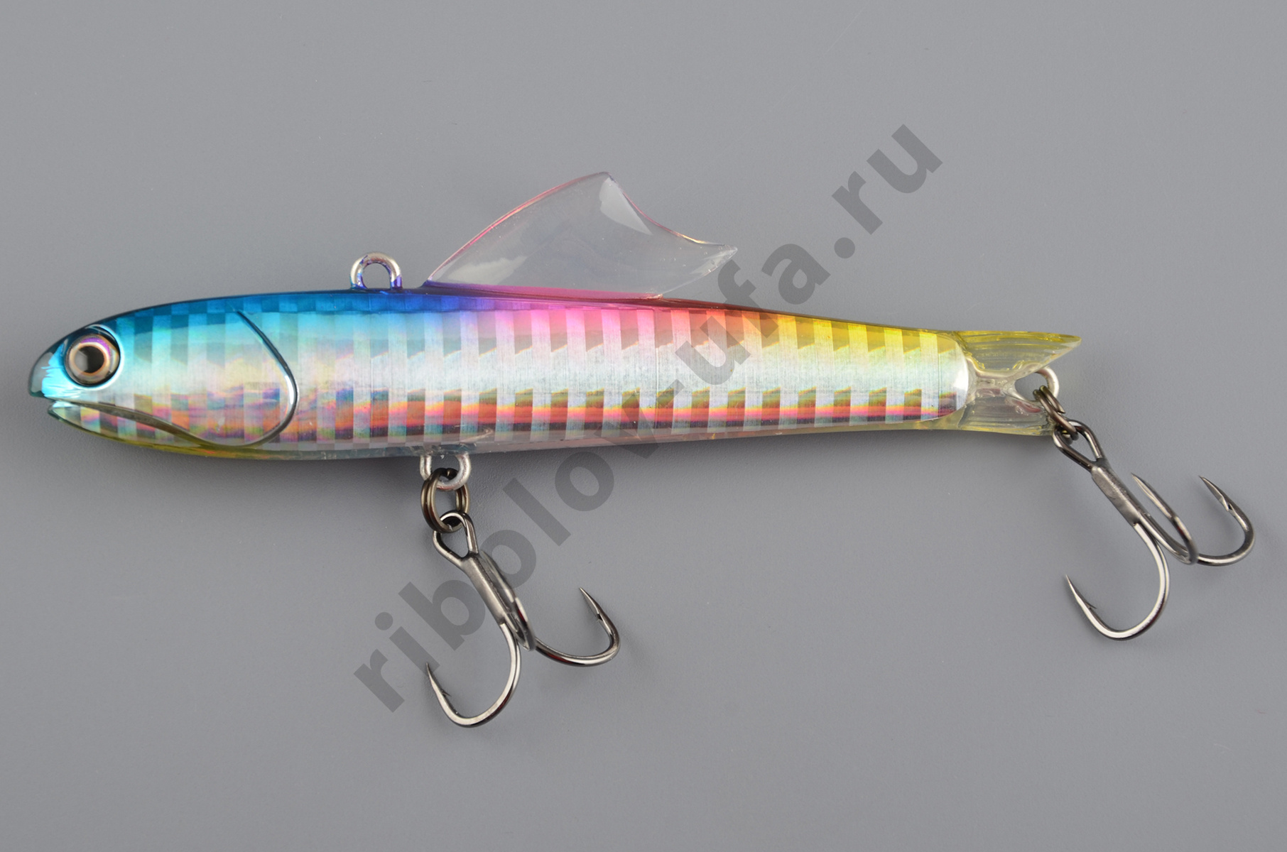 Виб Halcyon System "N" Shico 96mm 20gr BM Fin #04 H-C Rainbow