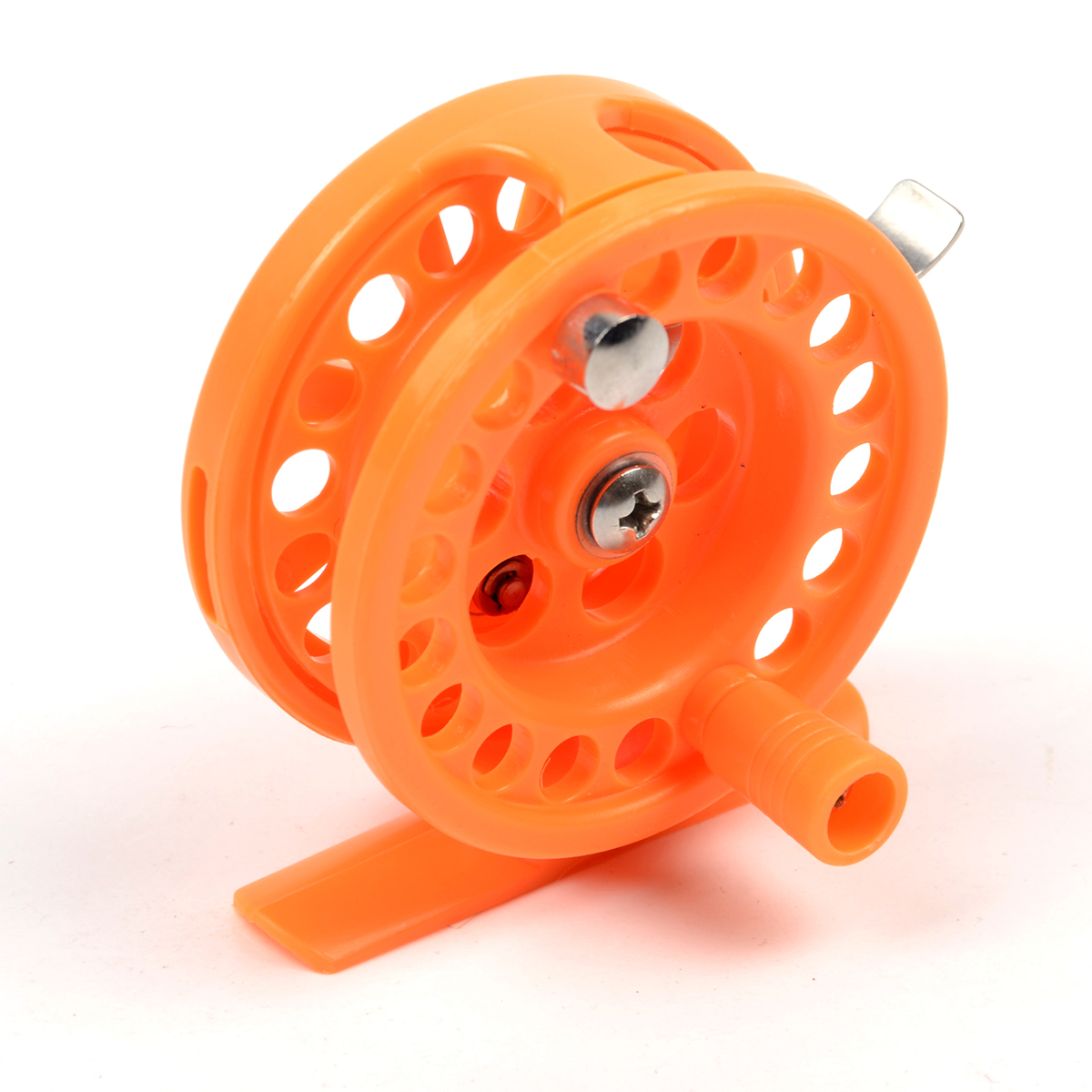 Катушка проводочная Kosadaka Explorer PM 60R Orang универс. пластик. с рычаж. спуском под праву руку