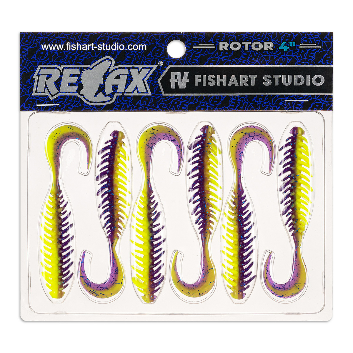 Силиконовая приманка Relax Rotor 4in 10см - TL328
