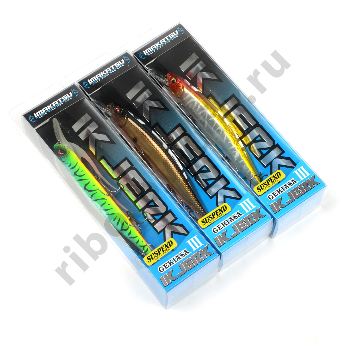 Воблер Imakatsu Gekiasa III lk Jerk 130SP 21гр # 024