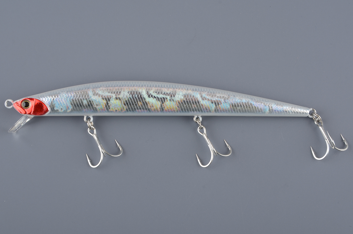 Воблер Duo Tide Minnow Slim 140 Flyer 21гр, 0,8-1,1м #Prism Ivory (ADA0088)