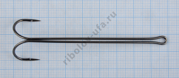 Крючок-двойник Hitfish Double Elongate+hook with long shank 4/0 (89мм)