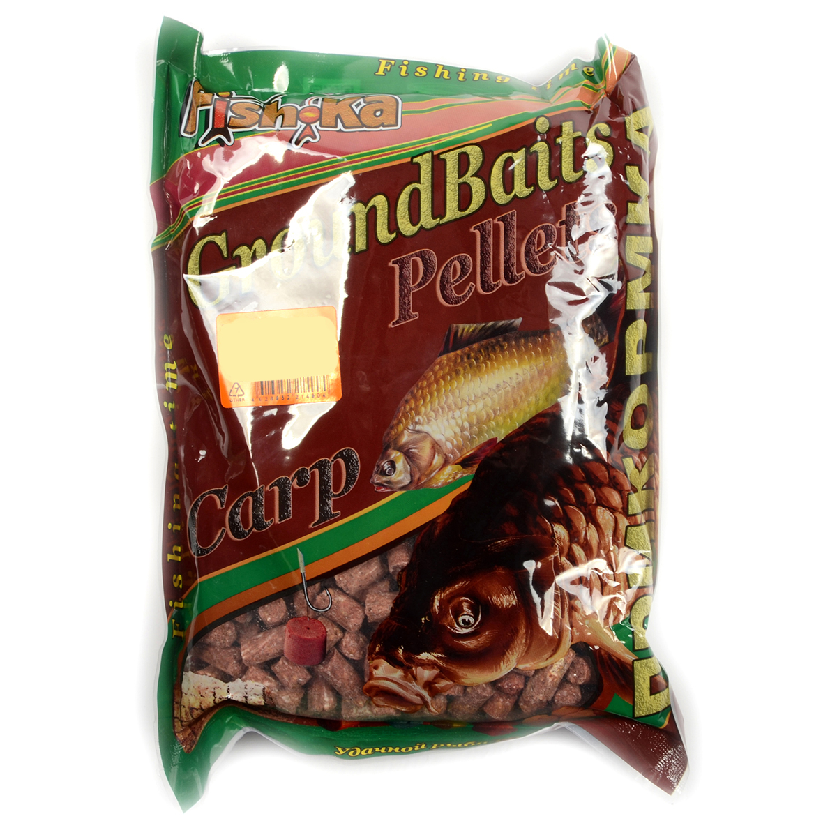 Прикормка Fish.ka гран. 4мм 0,8кг Карп-Карась Тутти-Фрутти 